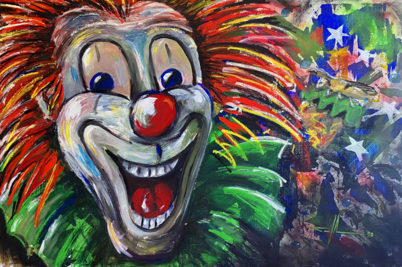 Happy Clowniac - a real clown” av Tomas Johansson
